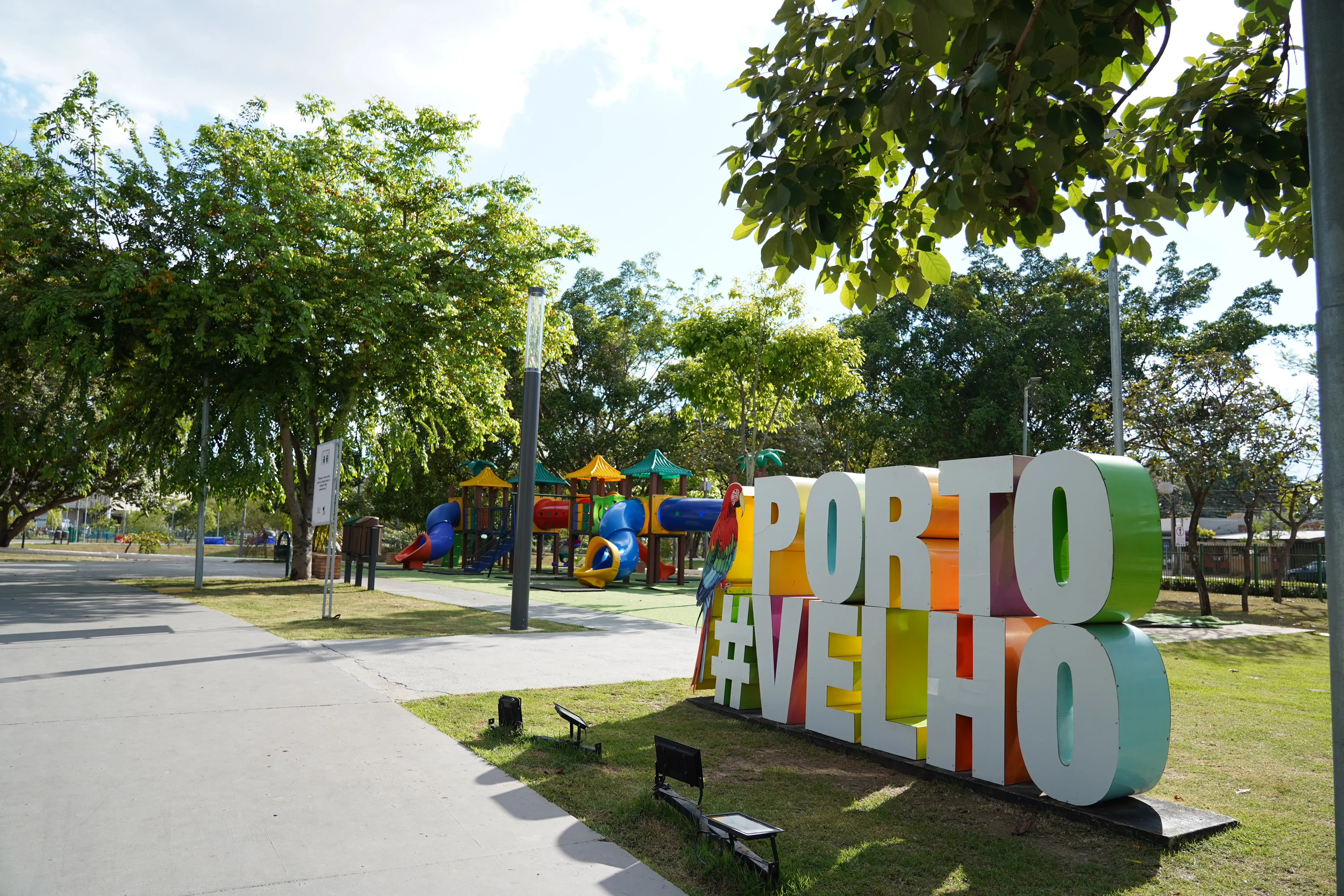 Parque da Cidade é um convite a diversão no coração de Porto Velho