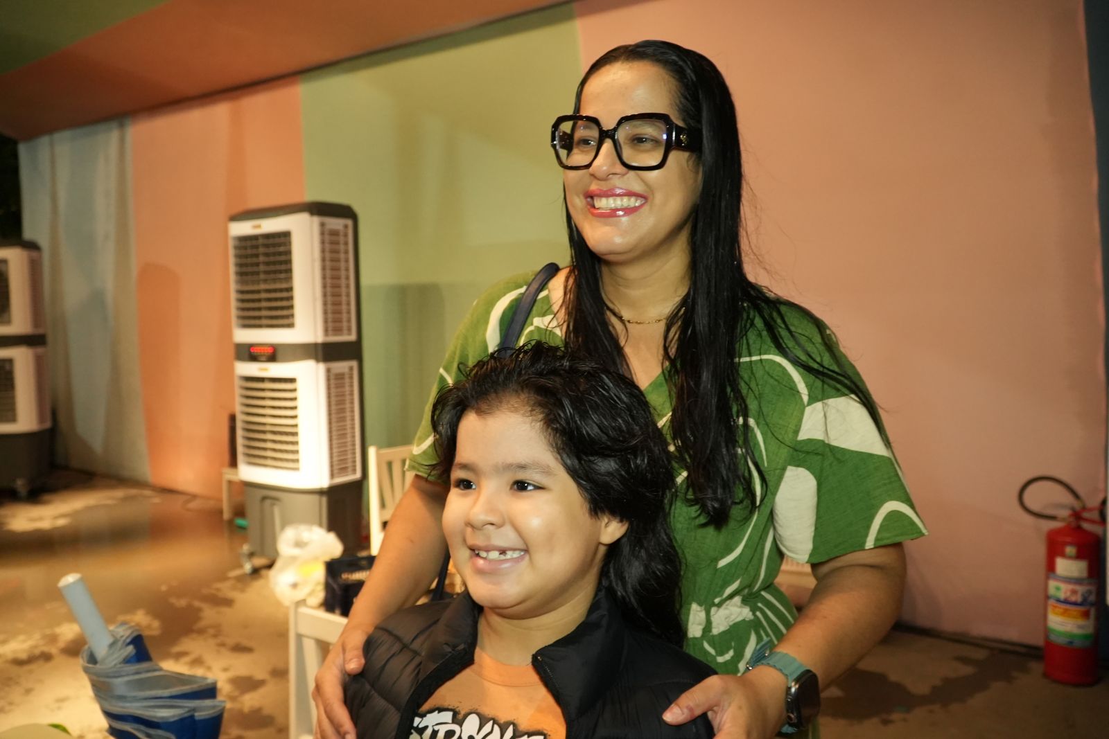  Janaína Dias, mãe de Derek César, destacou a importância do momento